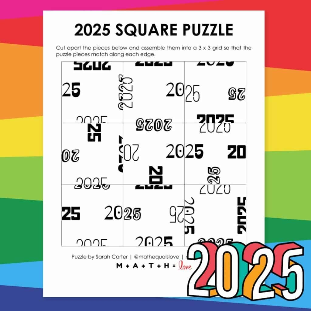 2025 Maze Worksheet Math U003d Love