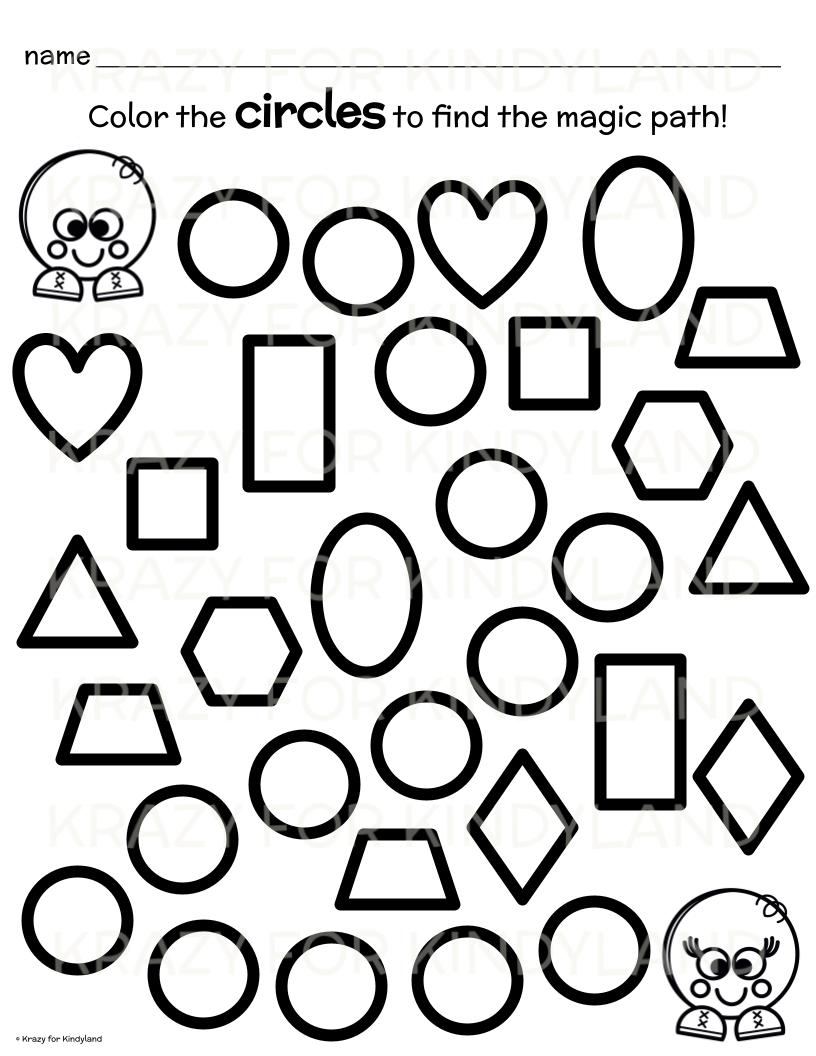 2D Shape Maze Activities Color Code Count And Partner Game In One Math Center