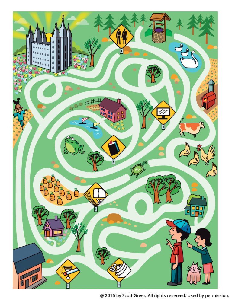 A Church Maze
