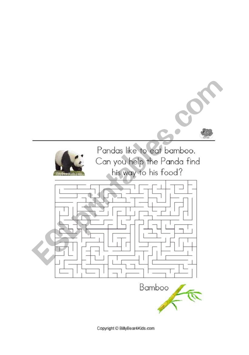 Billybear4kids Worksheets Start Mazes