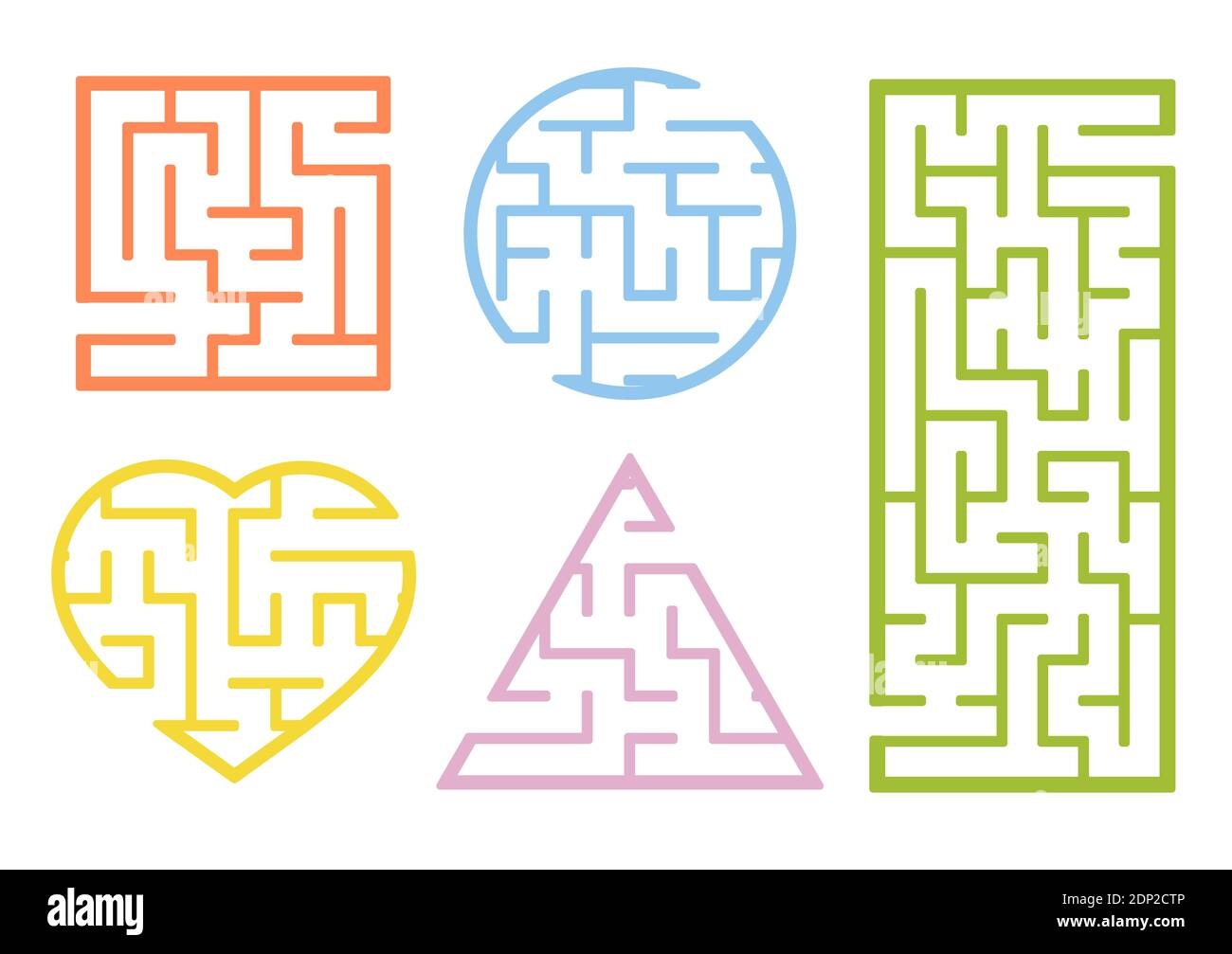 Worksheets Mazes