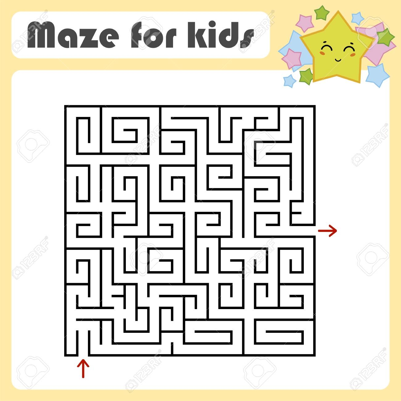 Puzzle Game Worksheet Maze