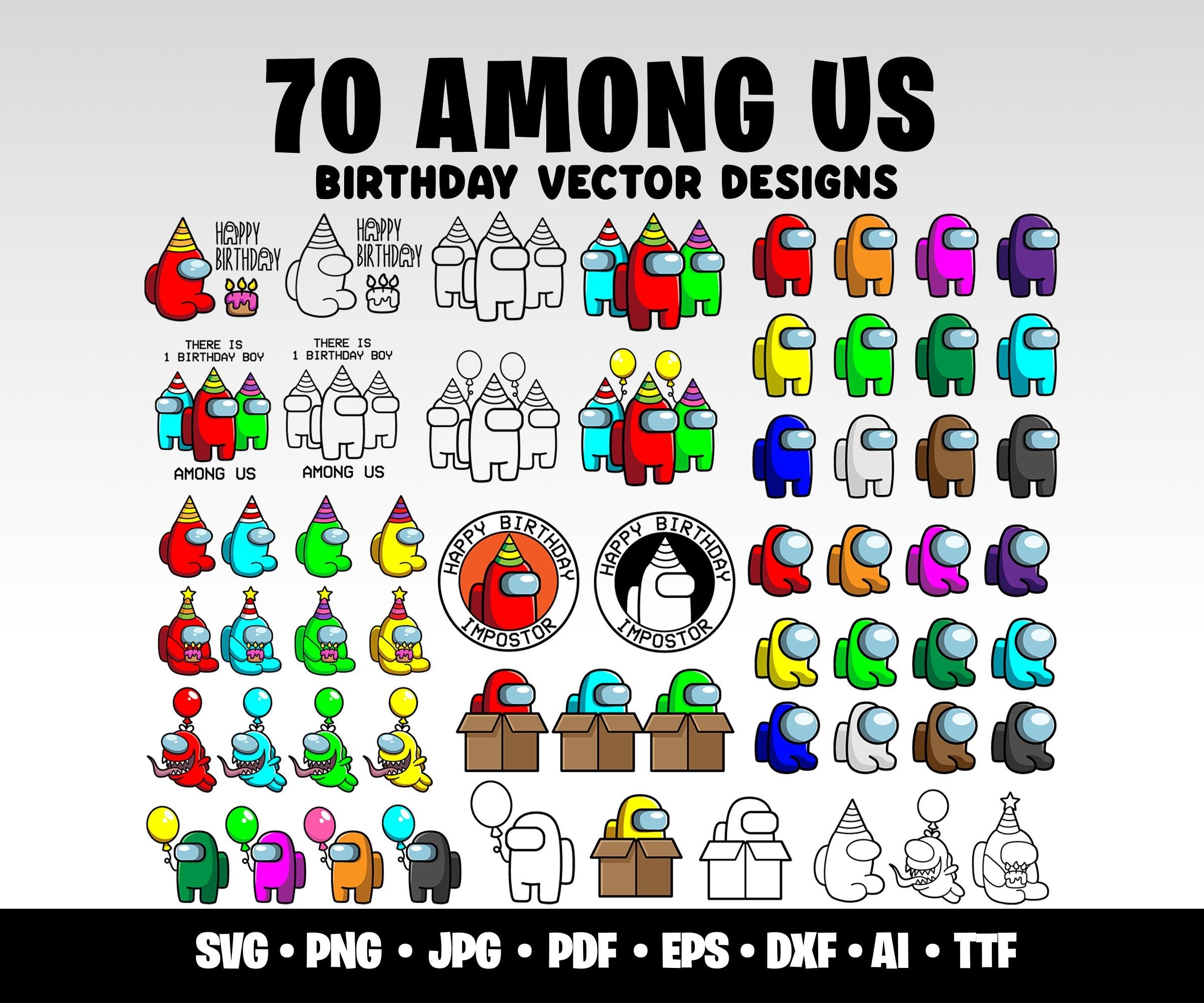 Among Us Pdf Etsy