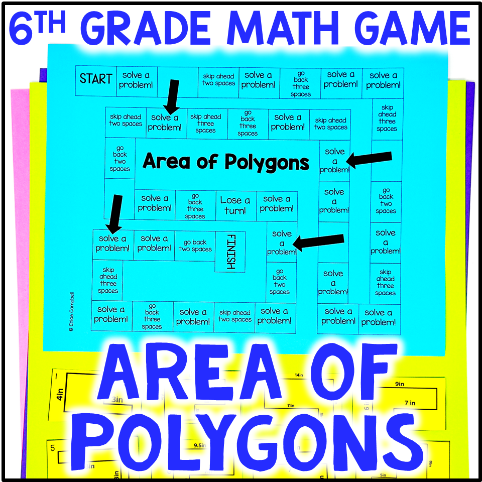 Area Of Polygons Game Area Of Composite Figures Activity Composite Shapes
