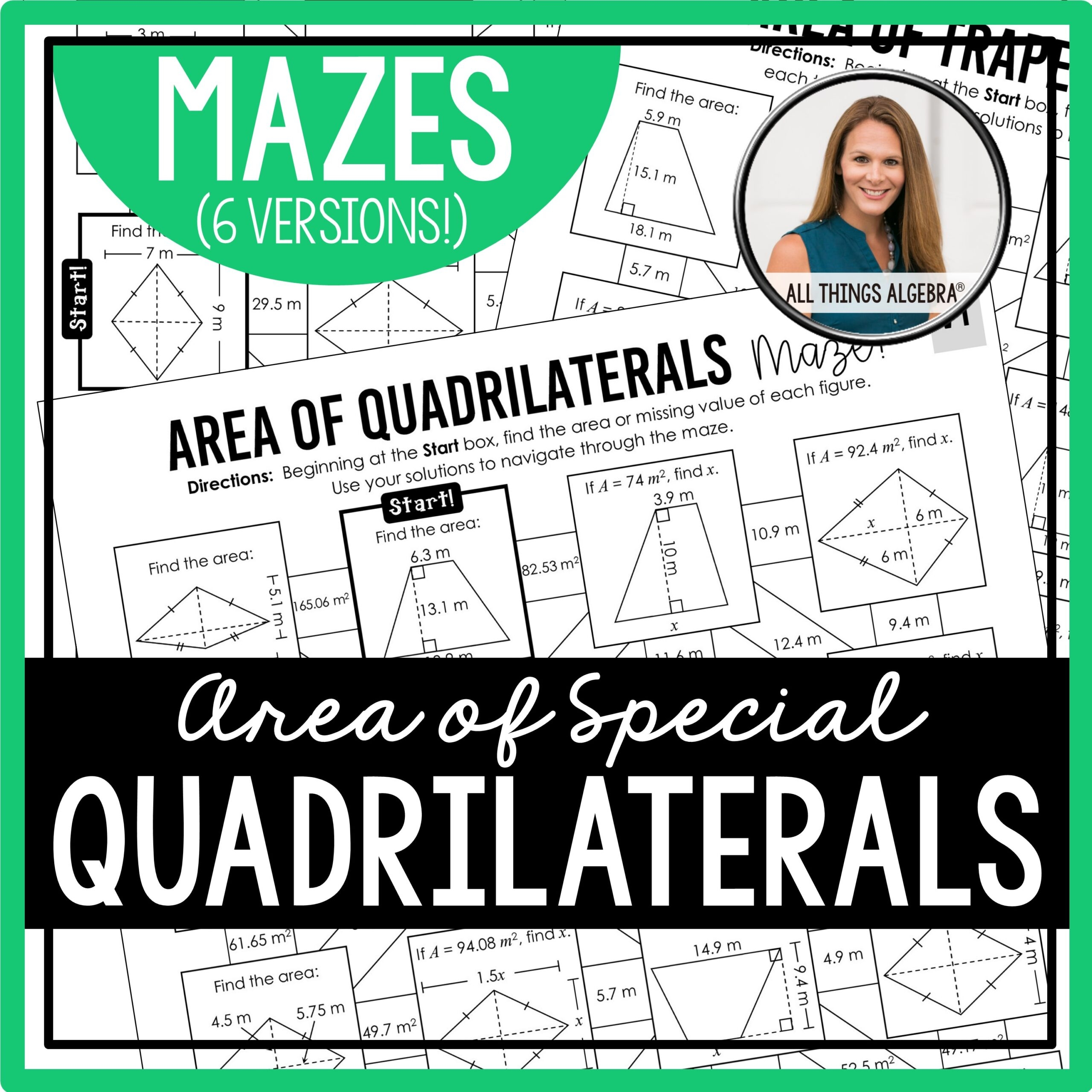 Parallelogram Maze Worksheet Answers