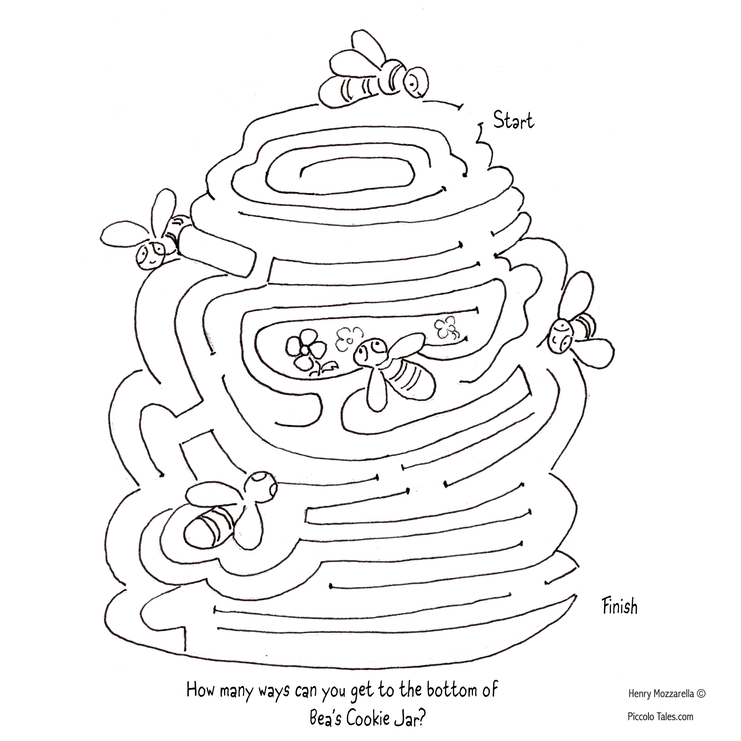 Bea s Cookie Maze Piccolo Tales