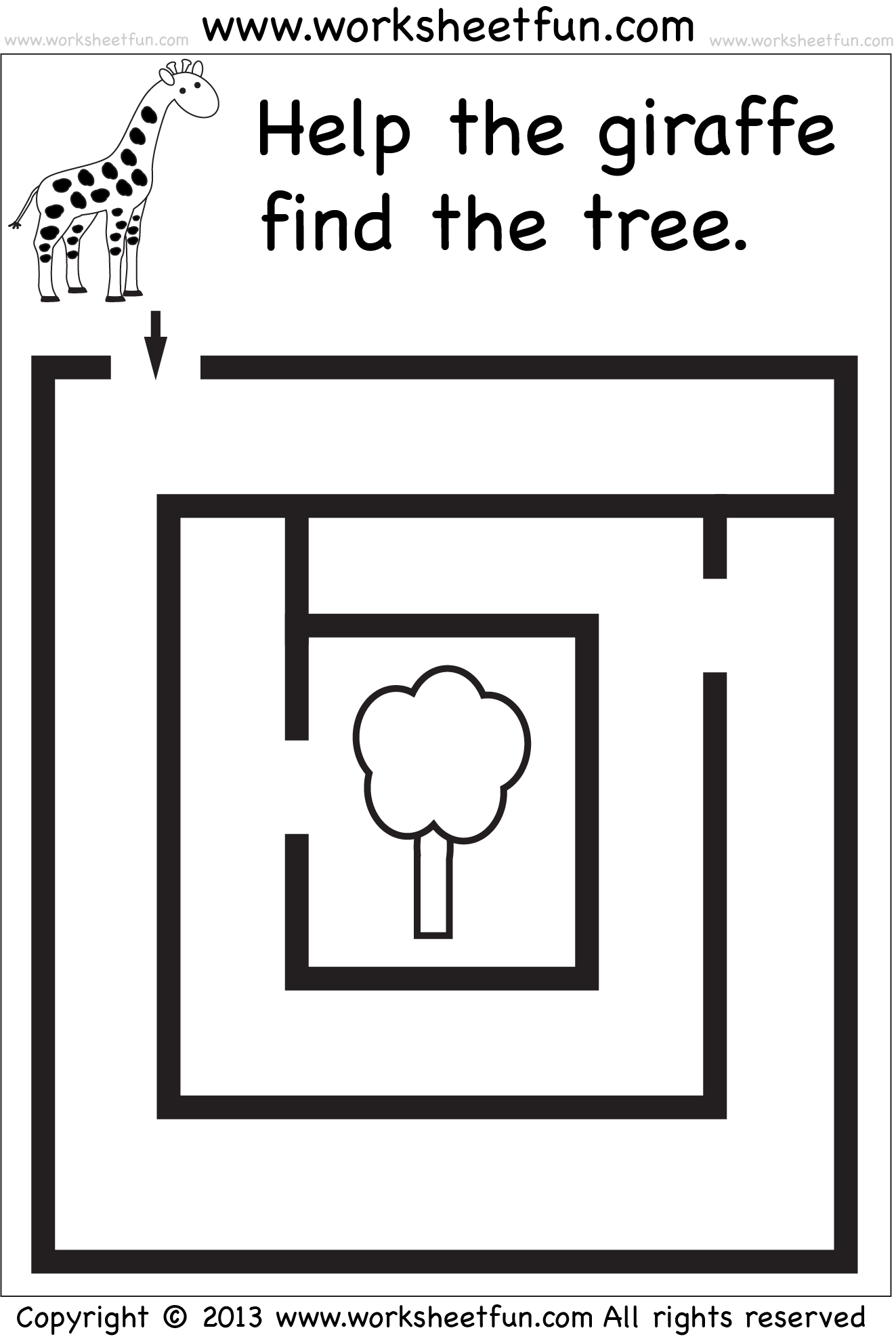 Beginner Mazes Preschool And Kindergarten 12 Worksheets FREE Printable Worksheets Workshee Maze Worksheet Preschool Worksheets Mazes For Kids Printable