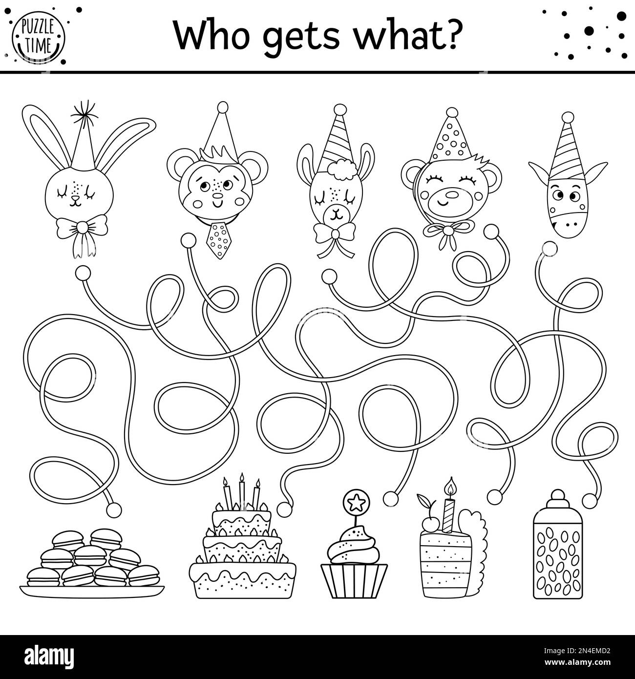 Fun Preschool Maze Worksheets
