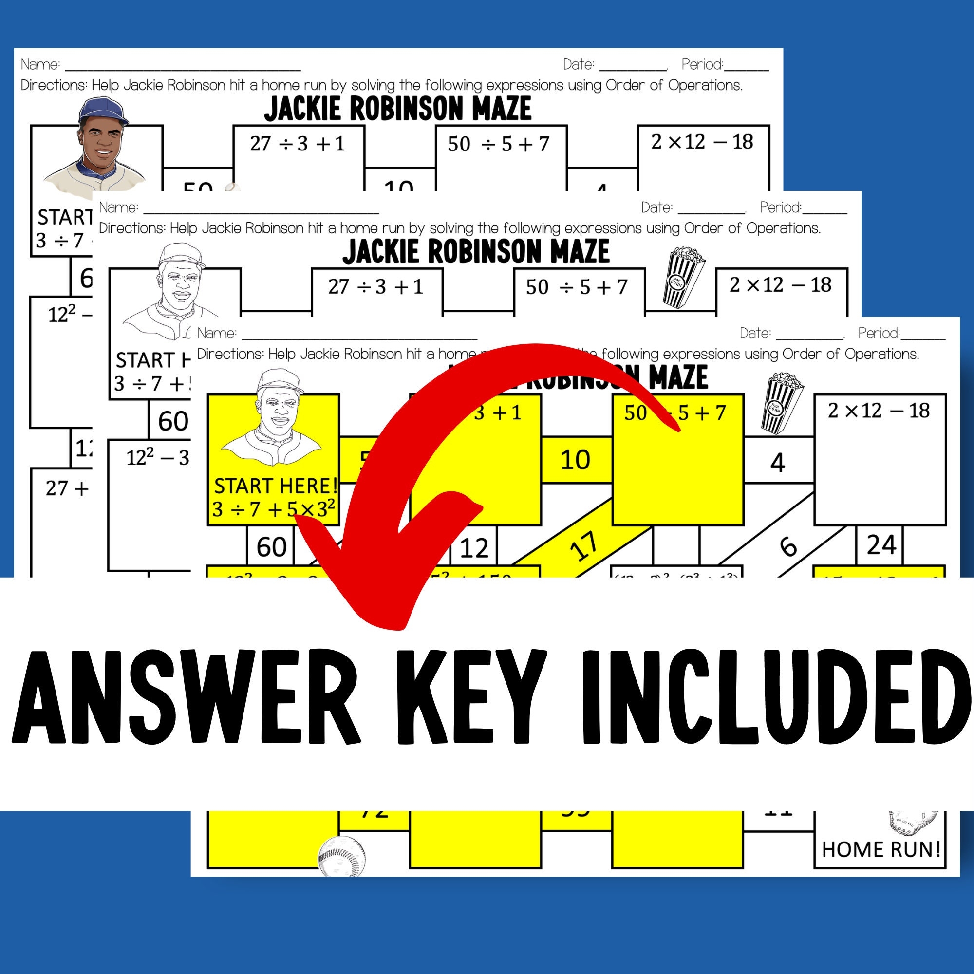 Solving Multi Step Equations Maze Worksheet Answers