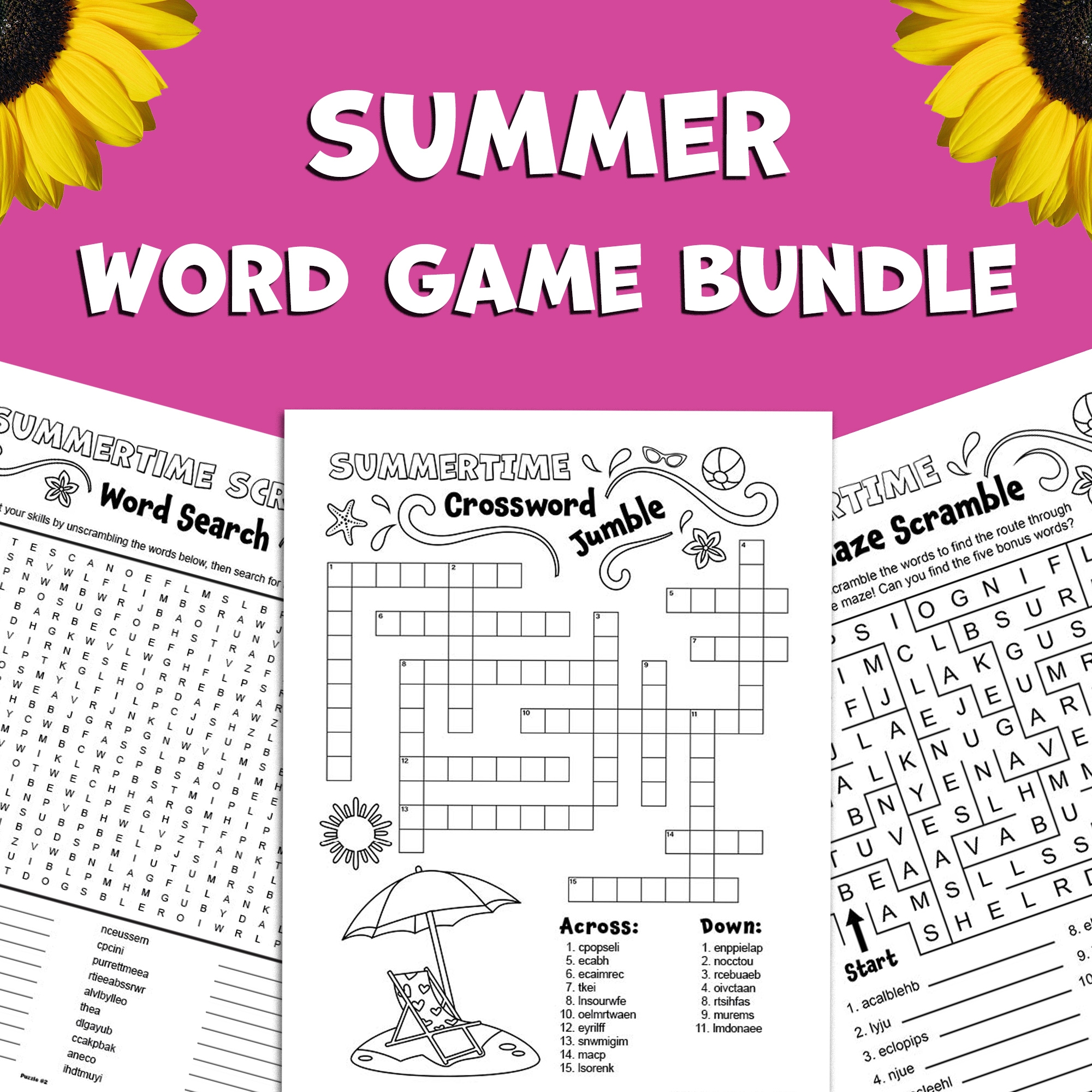 Word Maze Worksheet