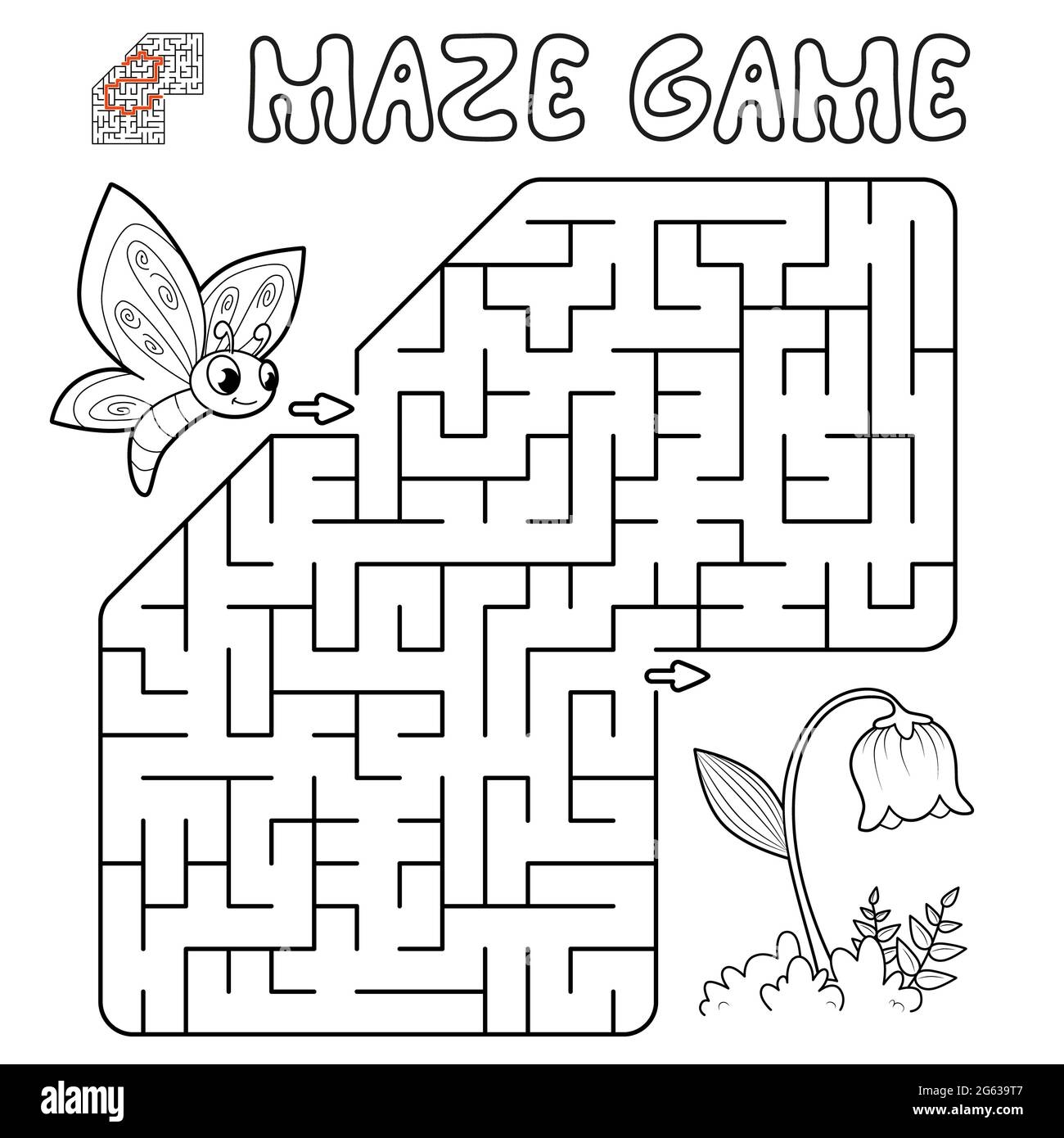 Butterfly Maze Hi res Stock Photography And Images Alamy