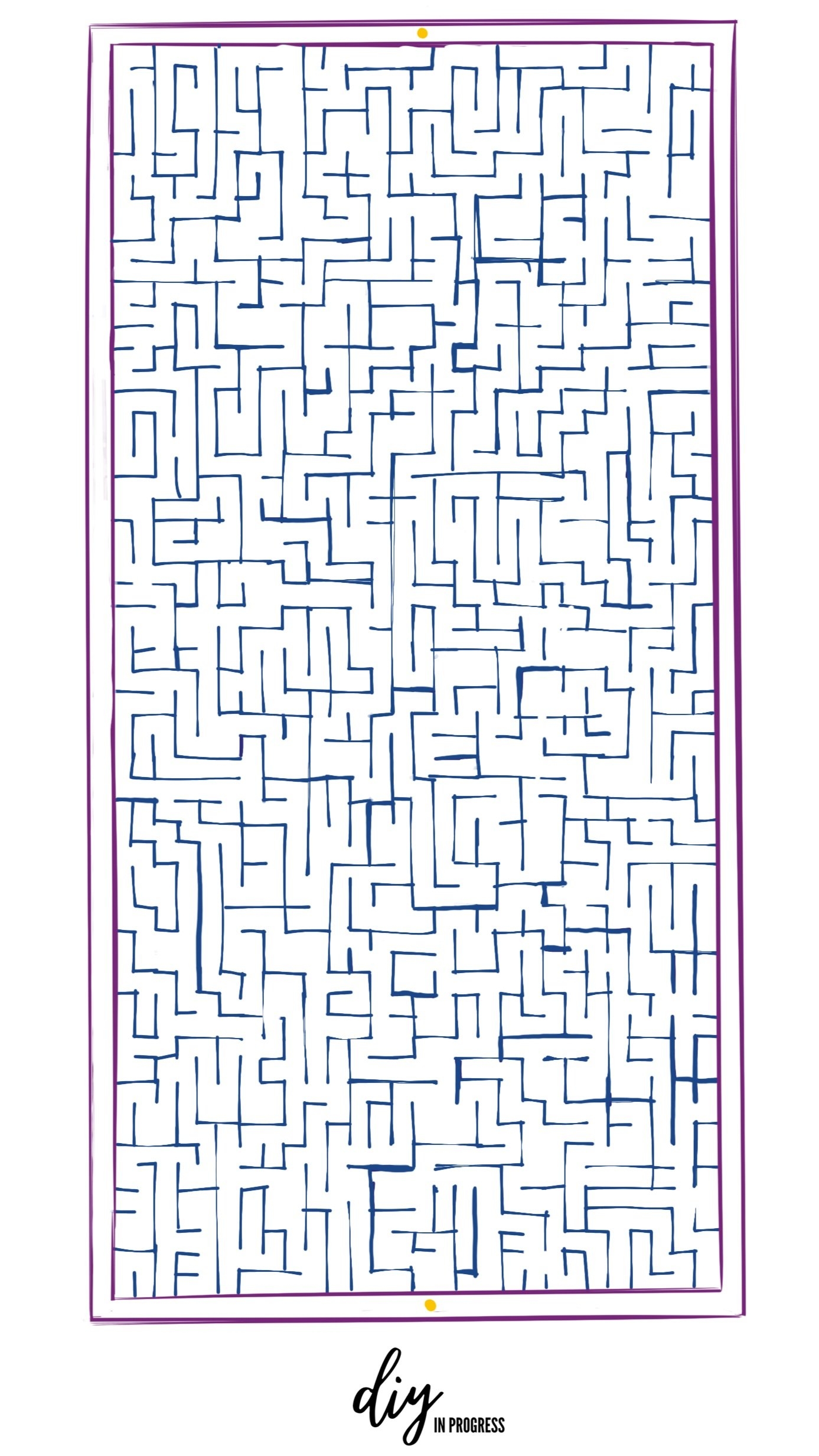CAN YOU SOLVE MY CUSTOM MAZE DIY IN PROGRESS