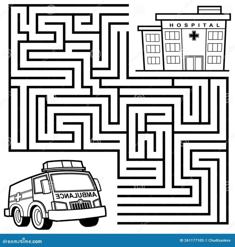 Car Emergency Worksheet Stock Illustrations 107 Car Emergency