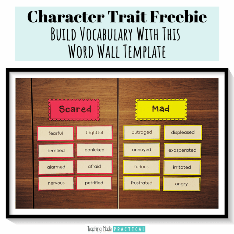 Character Trait Games And Centers For Upper Elementary Teaching Made Practical