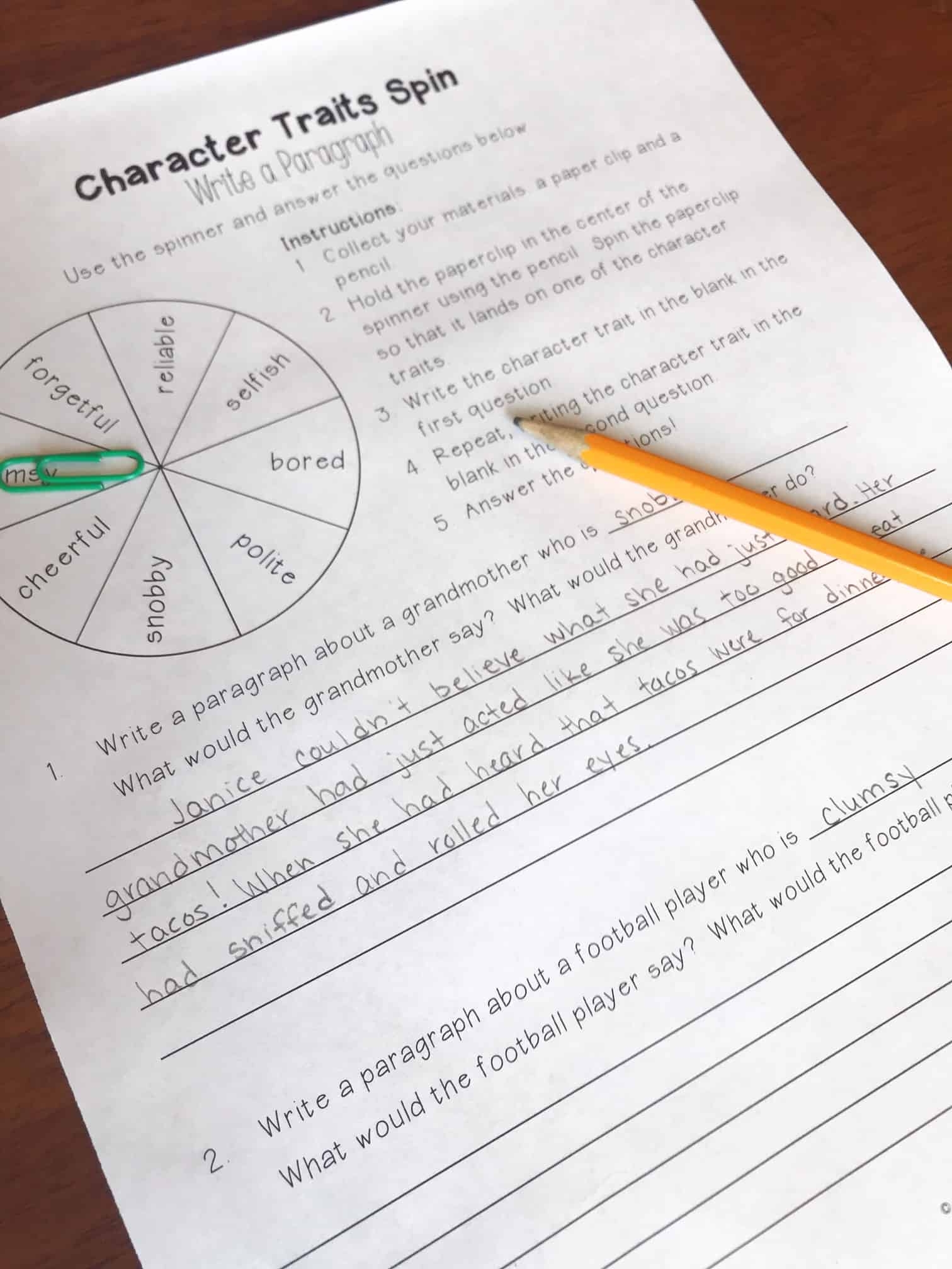 Character Trait Games And Centers For Upper Elementary Teaching Made Practical