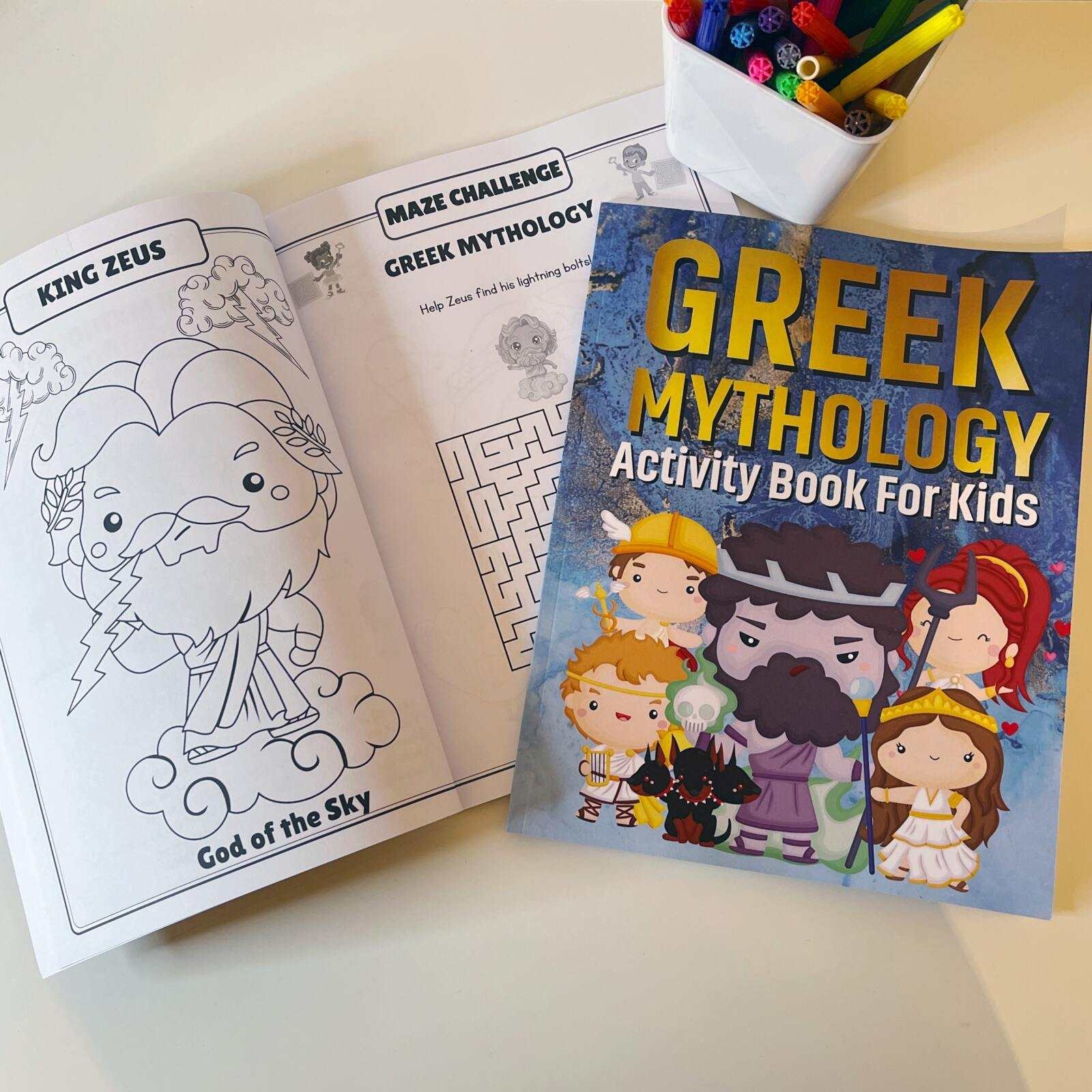 Mythology Maze Worksheet