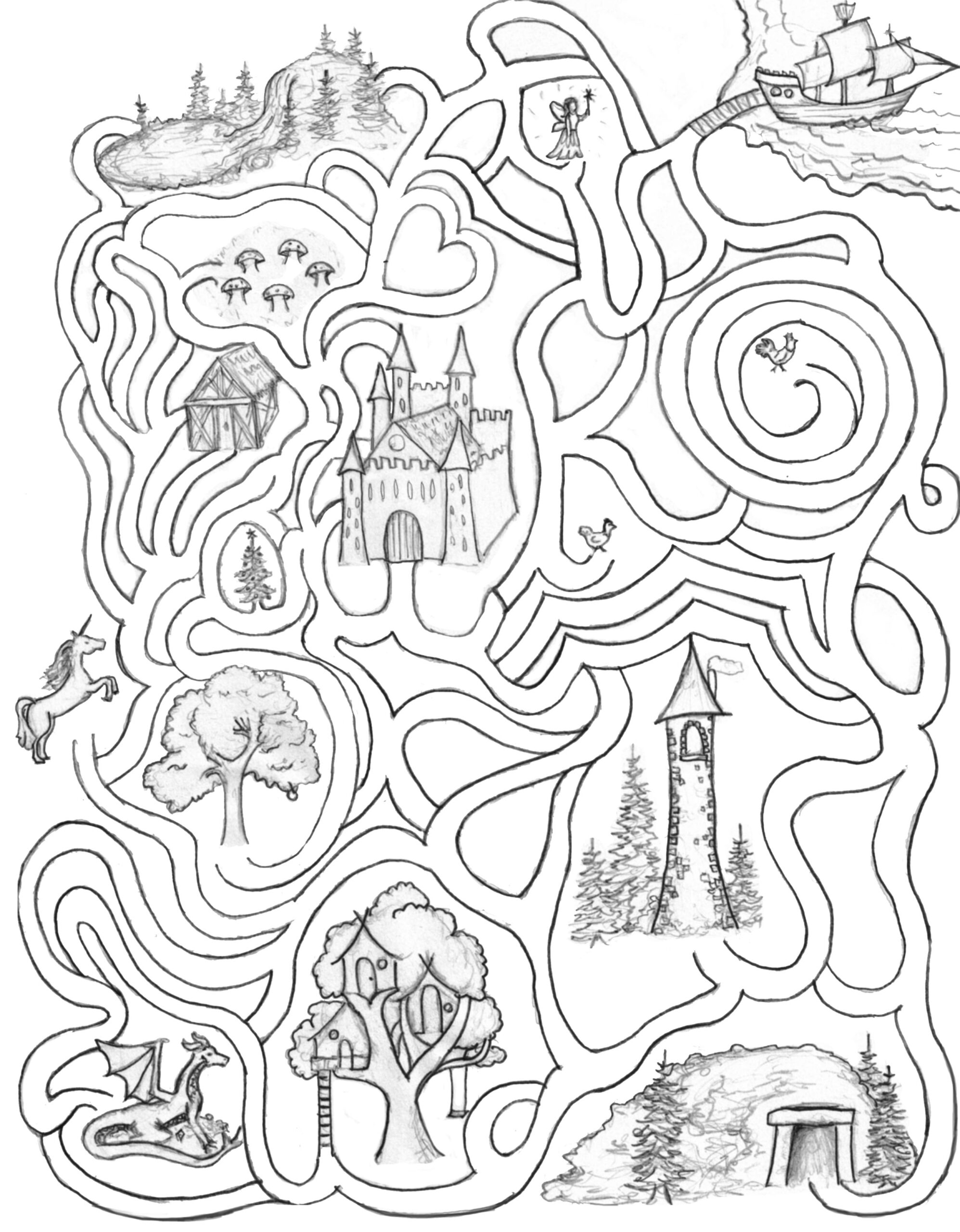 Choose Your Own Adventure Maze homeschooling Forum At Permies 