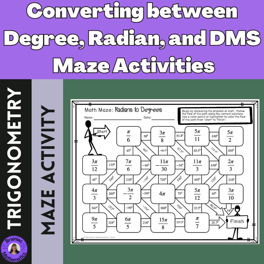 Coterminal And Reference Angle Section Resources Made By Teachers