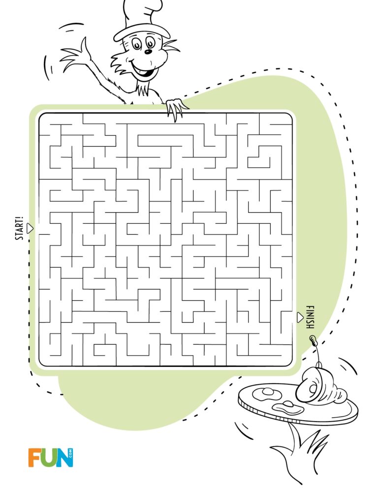 Dr Seuss Activities And Printables FUN Blog