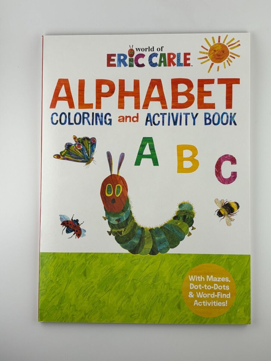 Eric Carle Caterpillar Mazes Worksheets