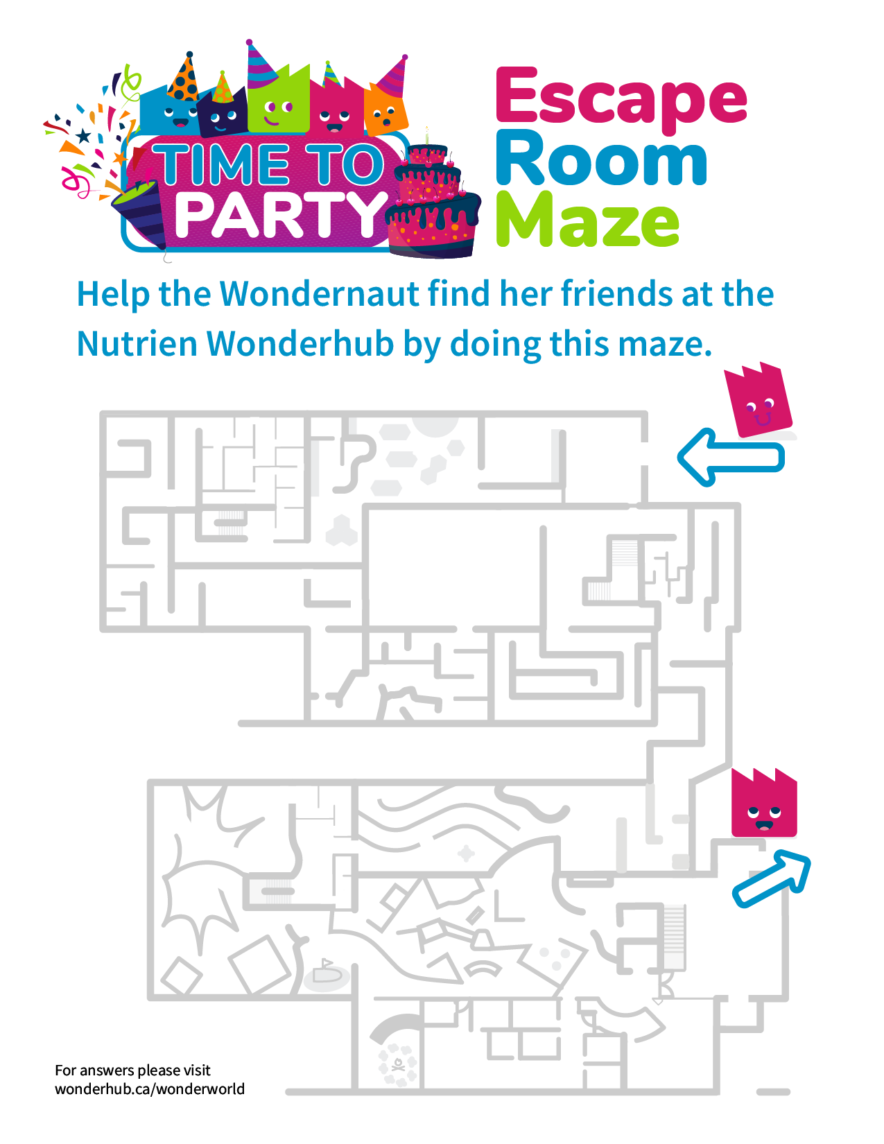Escape Room Maze Wonderhub