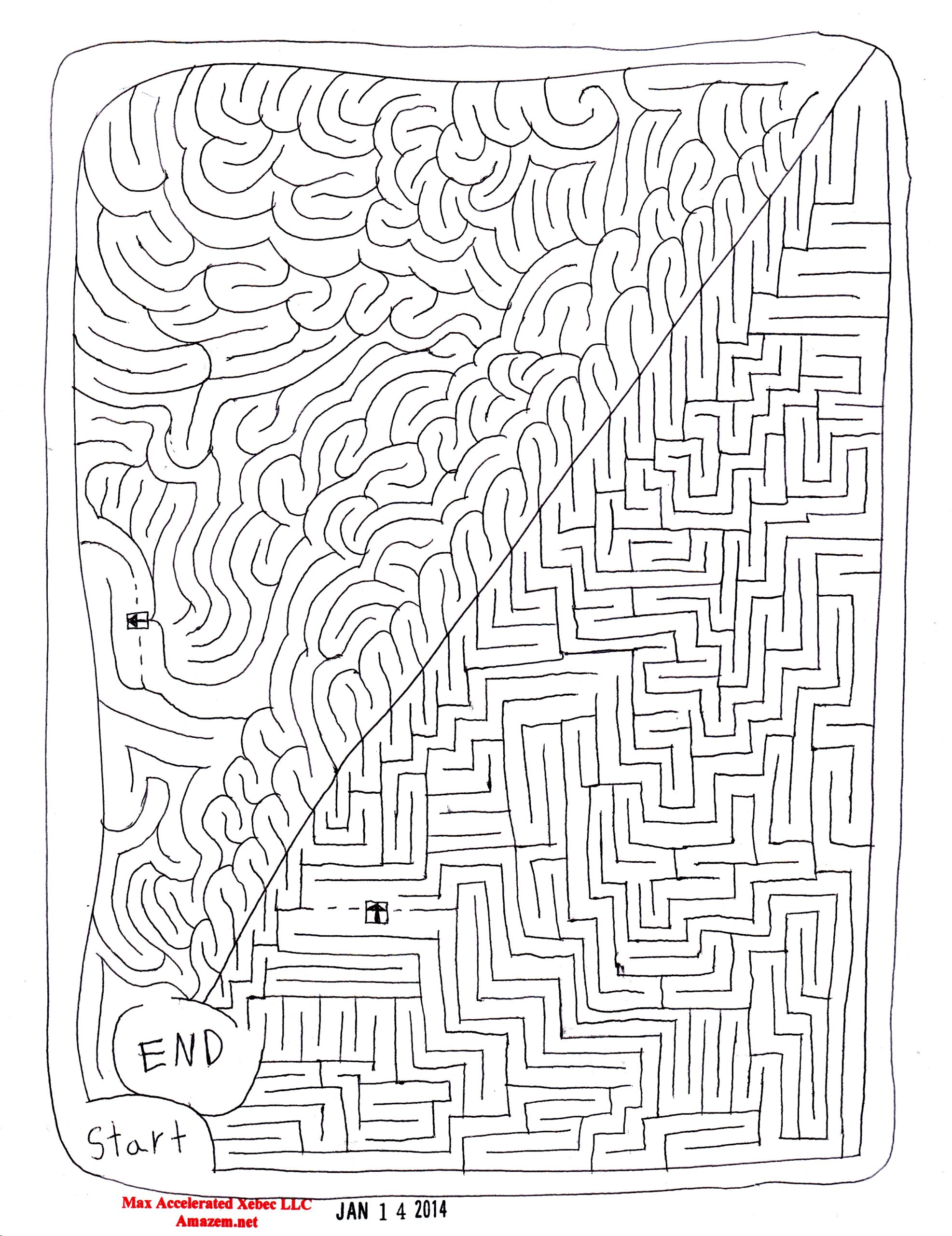 File Amazement Maze With One Way Gate jpg Wikimedia Commons