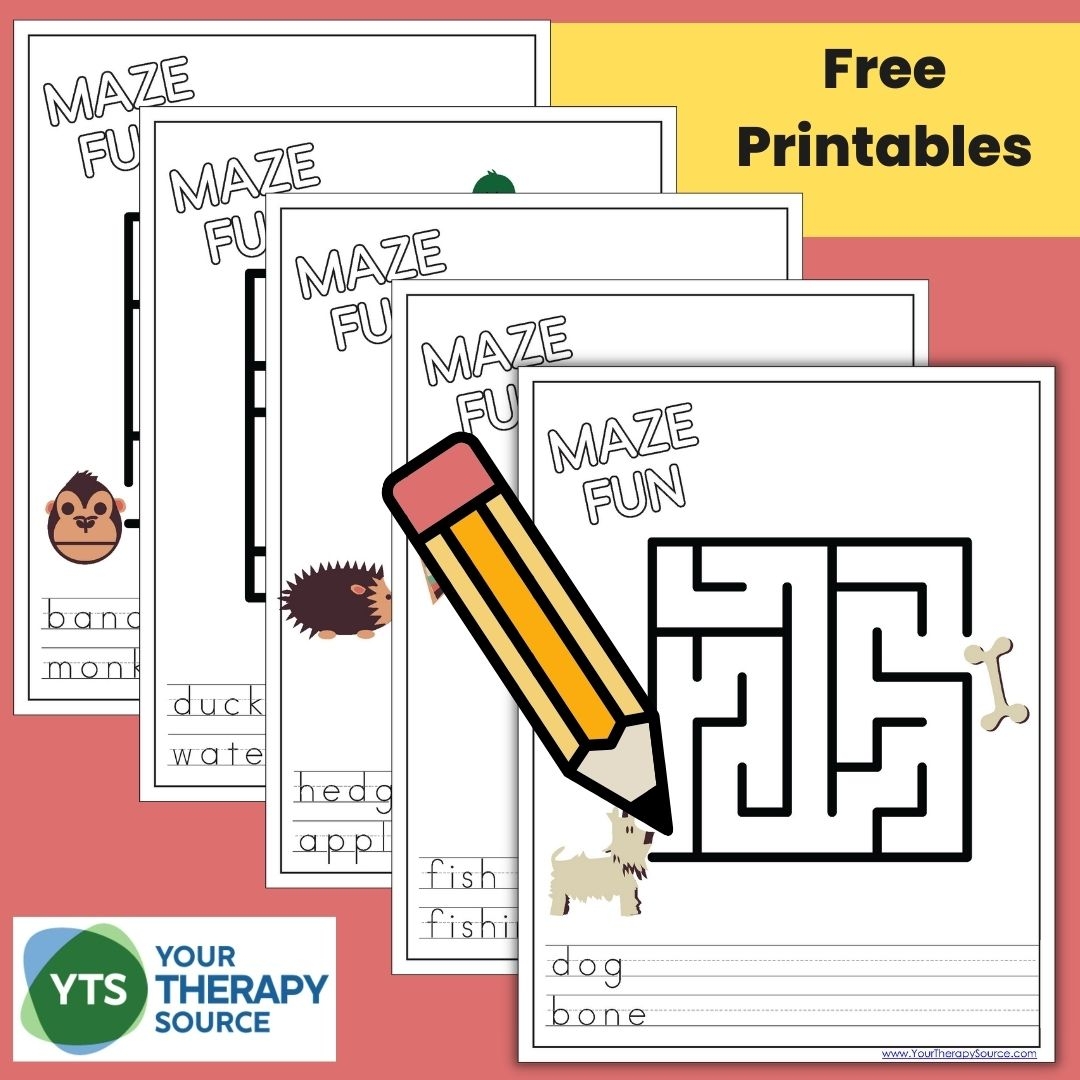 Free Printable Maze Worksheet