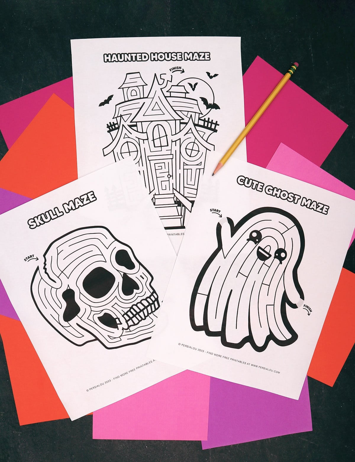 Free Halloween Printable Maze Worksheets For Kids And Adults Persia Lou