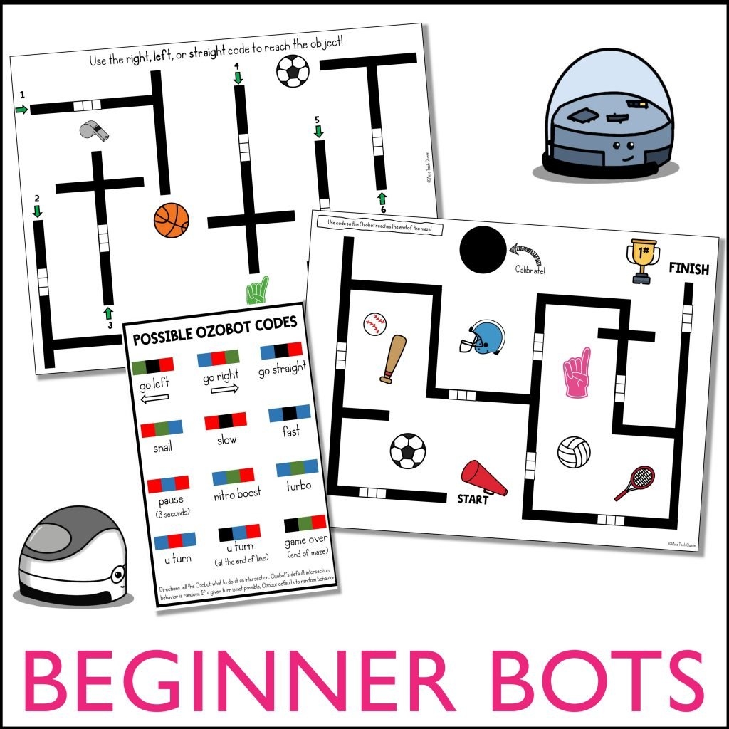 FREE MAZE FOR OZOBOT Miss Tech Queen