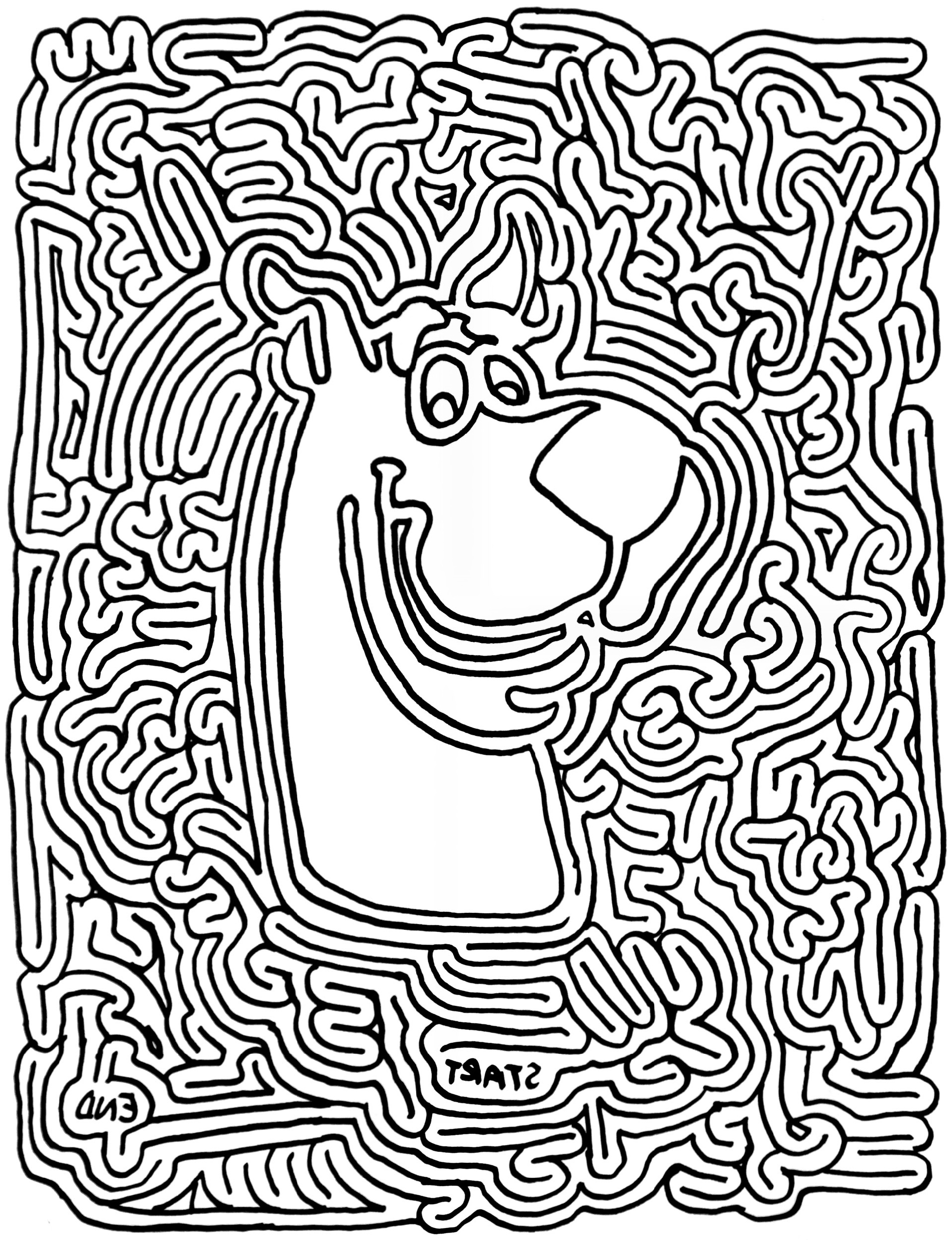 Free Maze Printable Advanced Loops Activity Shelter Worksheets Library