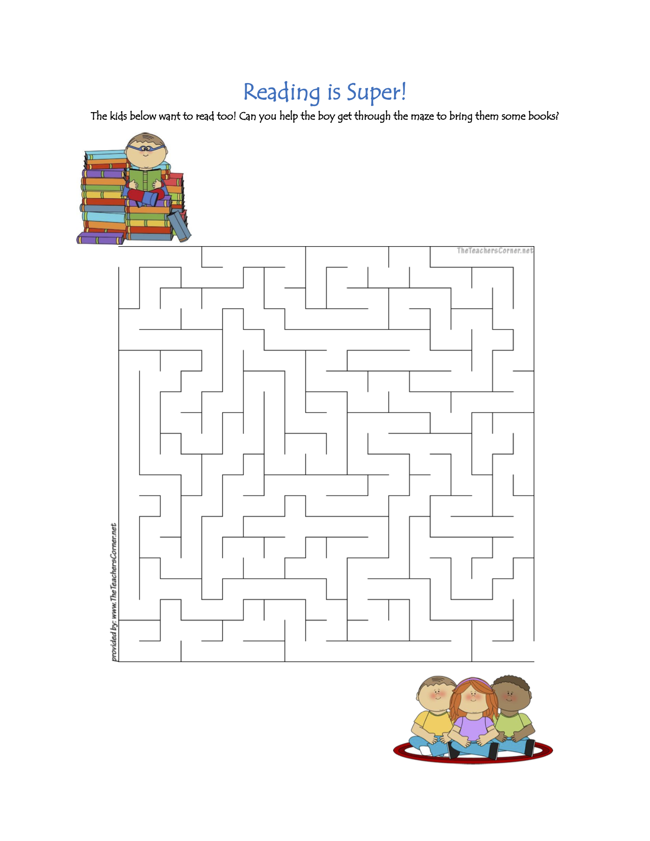 Free Maze Reading Download Free Maze Reading Png Images Free Worksheets On Clipart Library