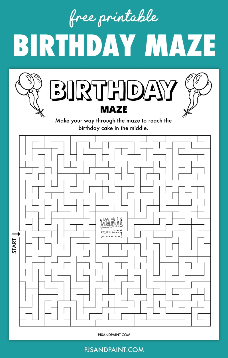Free High School Maze Worksheets