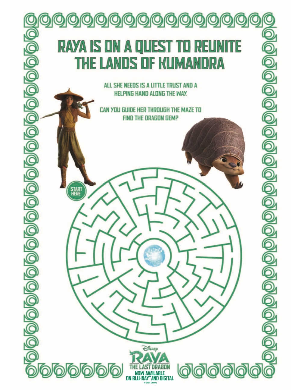 Disney Maze Worksheet Free