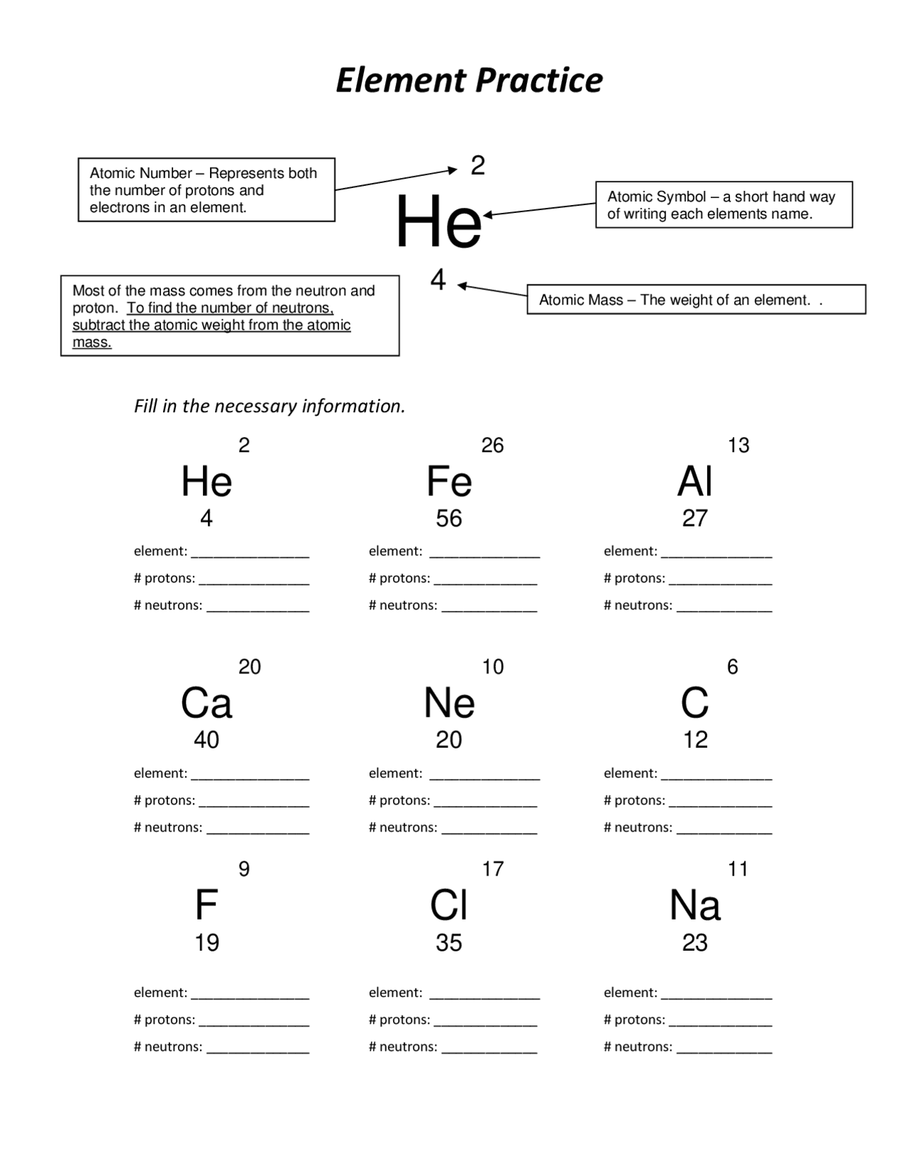 Free Protons Neutrons And Electrons Worksheet Download Free Protons Neutrons And Electrons Worksheet Png Images Free Worksheets On Clipart Library