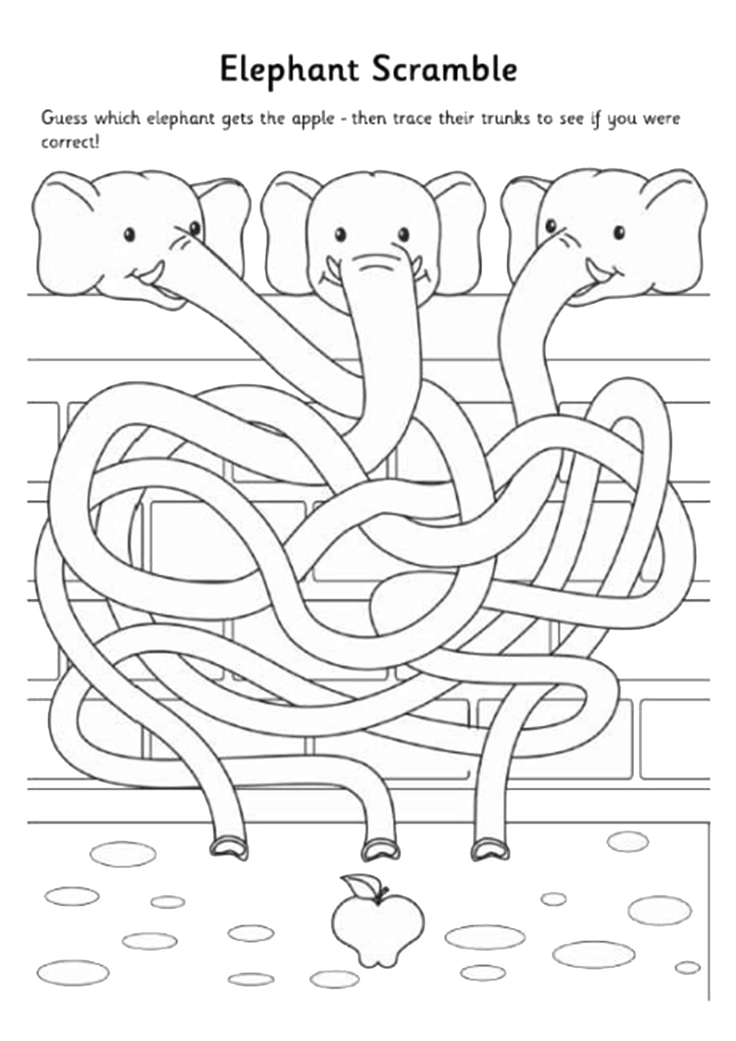 Free Simple Maze Printables For Preschoolers And Kindergartners Tulamama