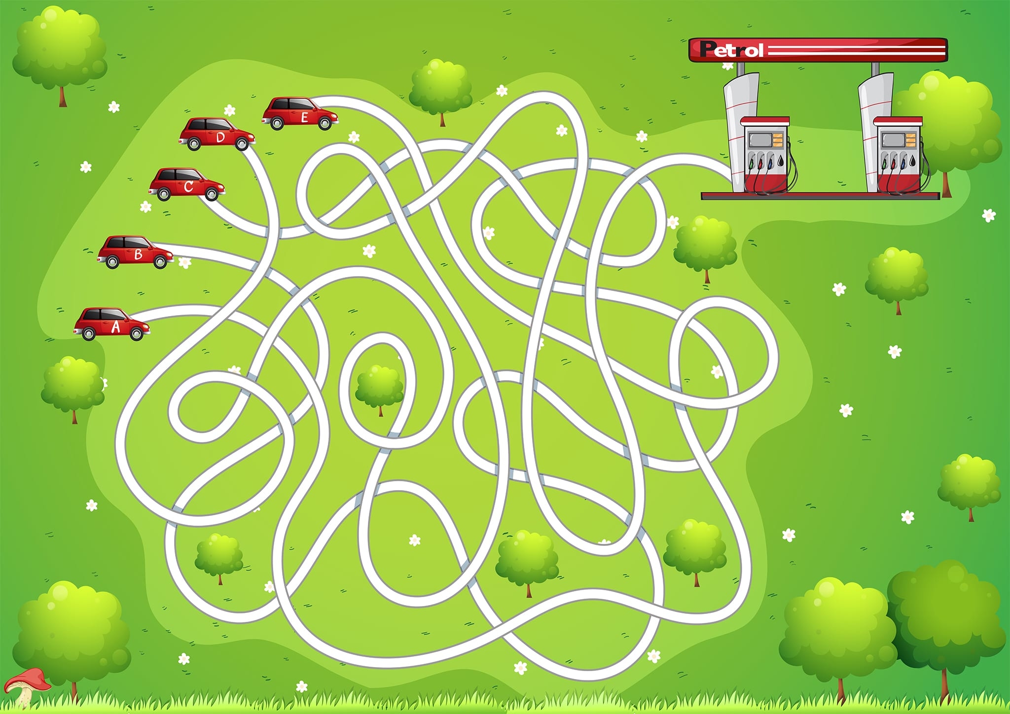 Free Simple Maze Printables For Preschoolers And Kindergartners Worksheets Library