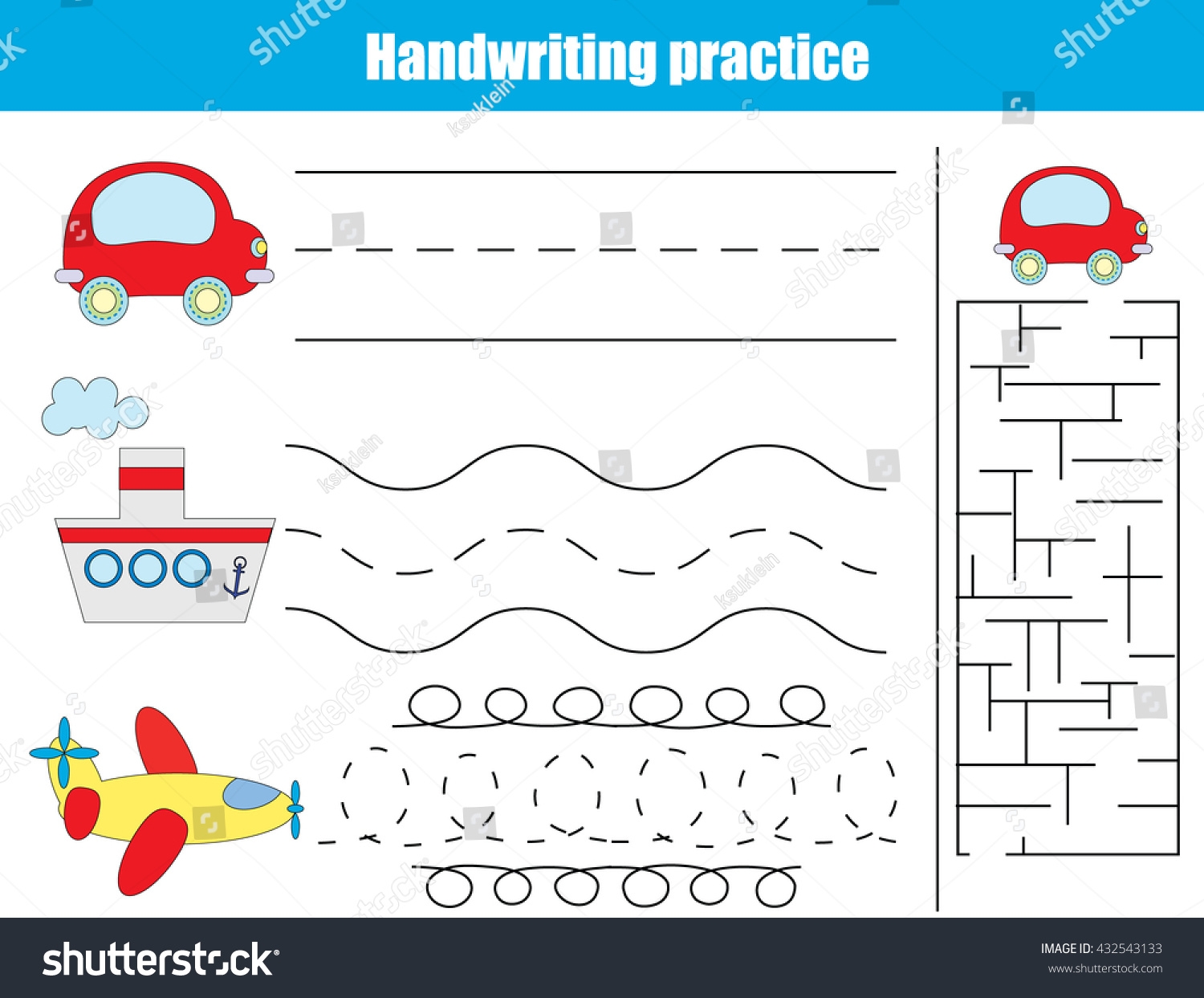 Handwriting Worksheets Mazes