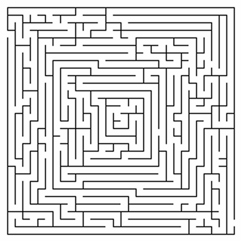 Hard Mazes Best Coloring Pages For Kids