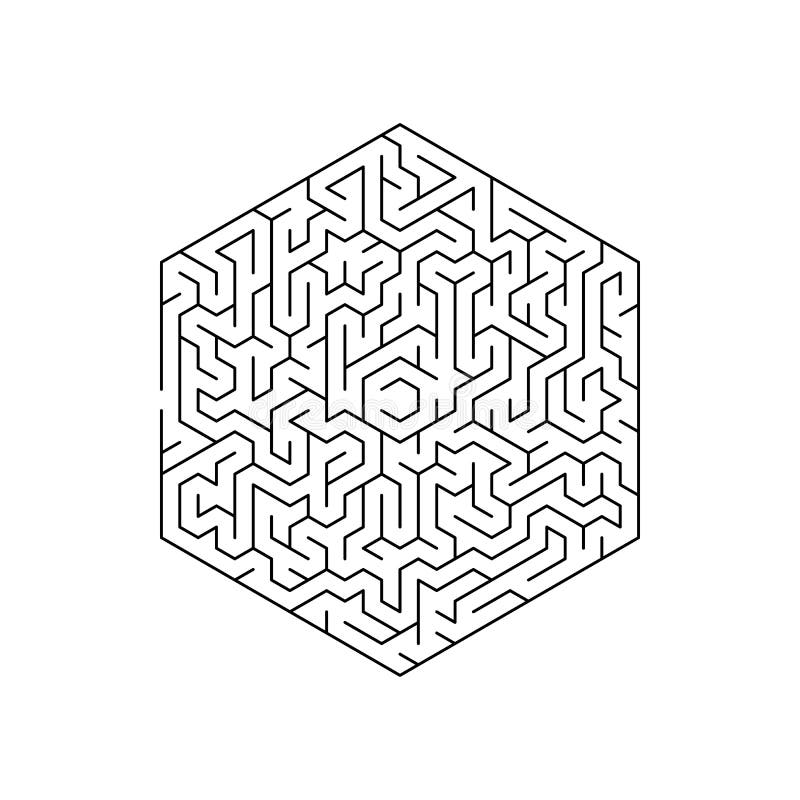 Hex Maze Stock Illustrations 104 Hex Maze Stock Illustrations 