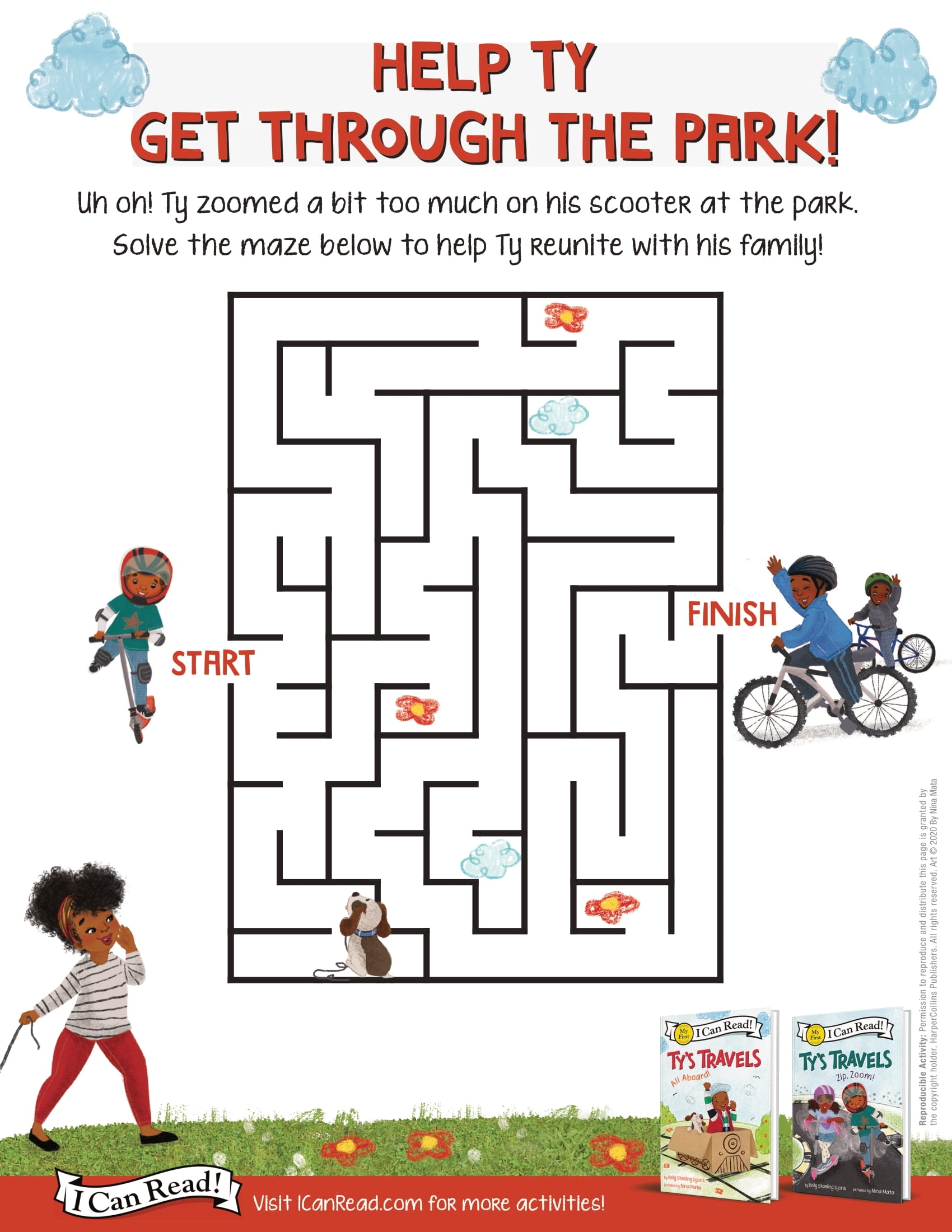 I Can Read Printable Activities ICanRead