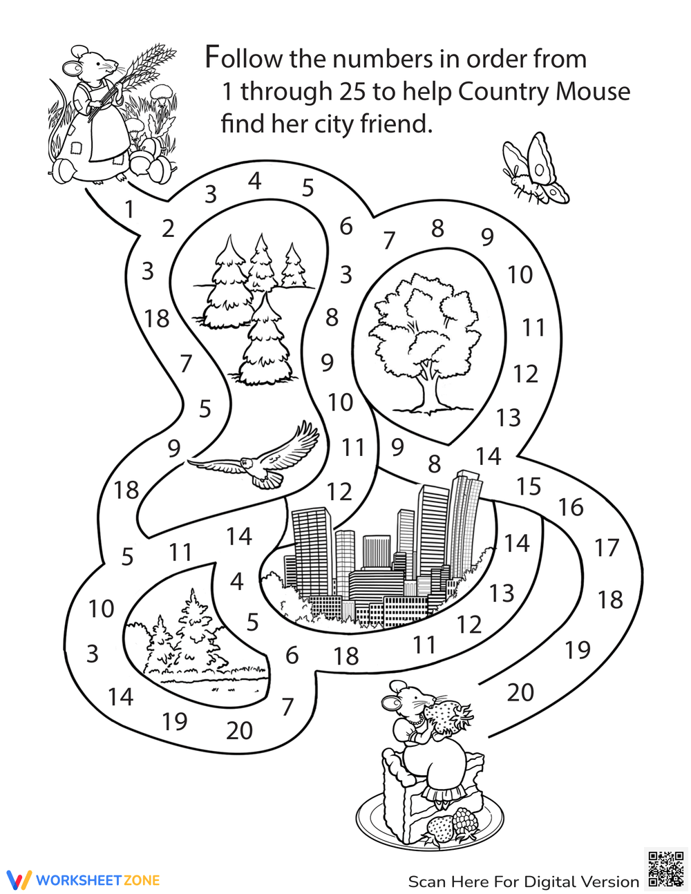 Identifying Numbers 11 20 Worksheets 2025
