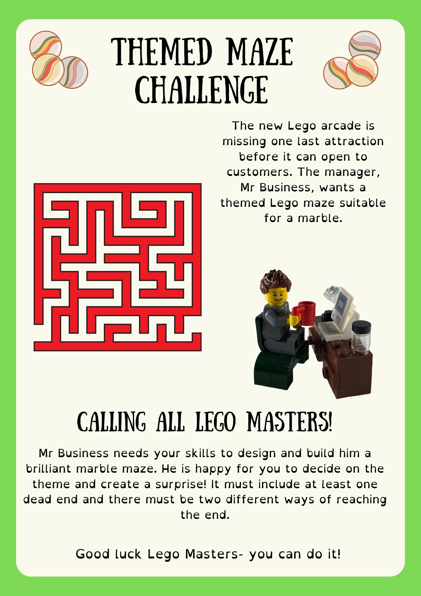 International Lego Day PDF Curious Little Monkeys Educational Resources