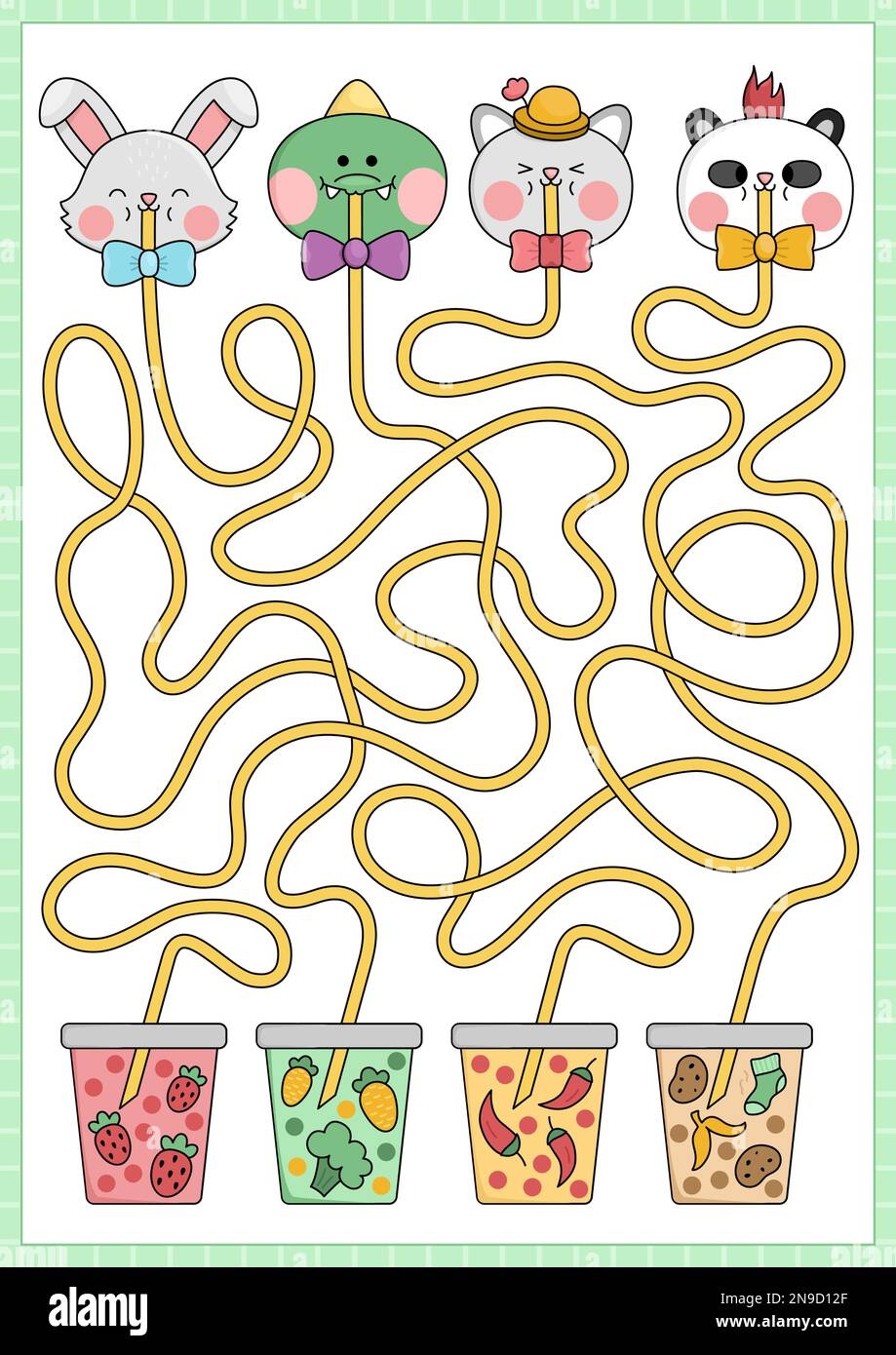 Kindergarten Fun Worksheets And Mazes