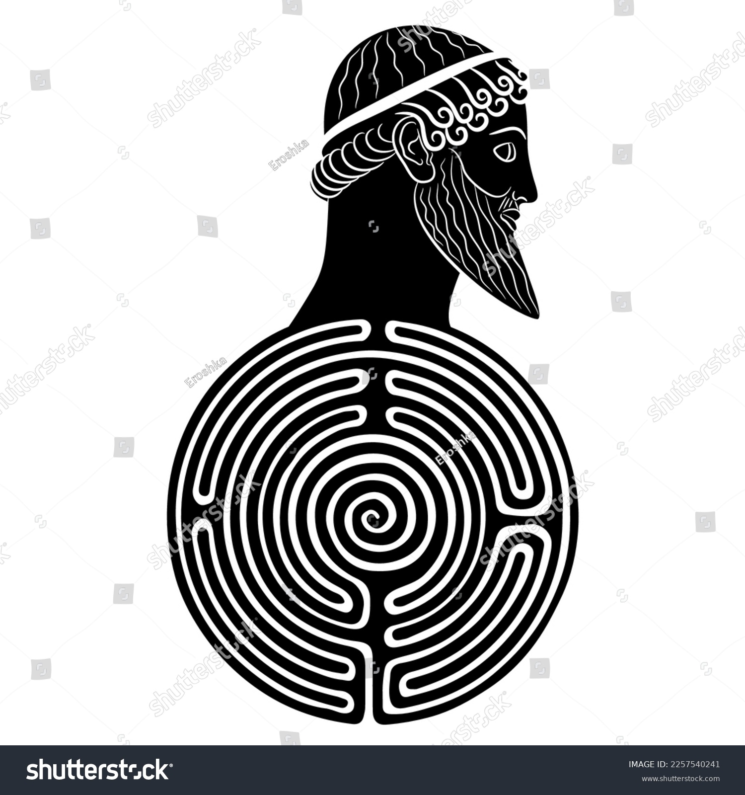 Labyrinth Daedalus Over 41 Royalty Free Licensable Stock 