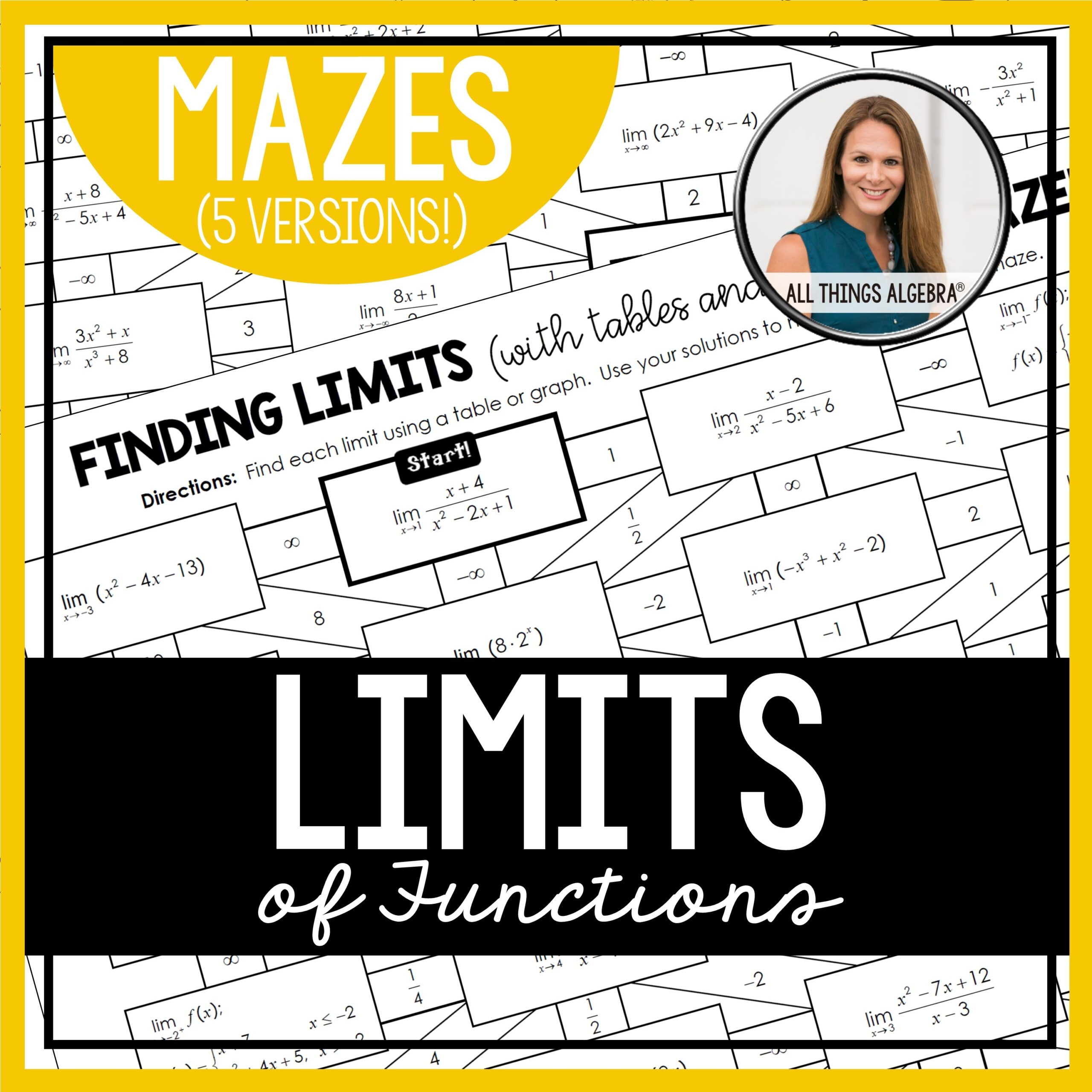 Limits Of Functions Mazes