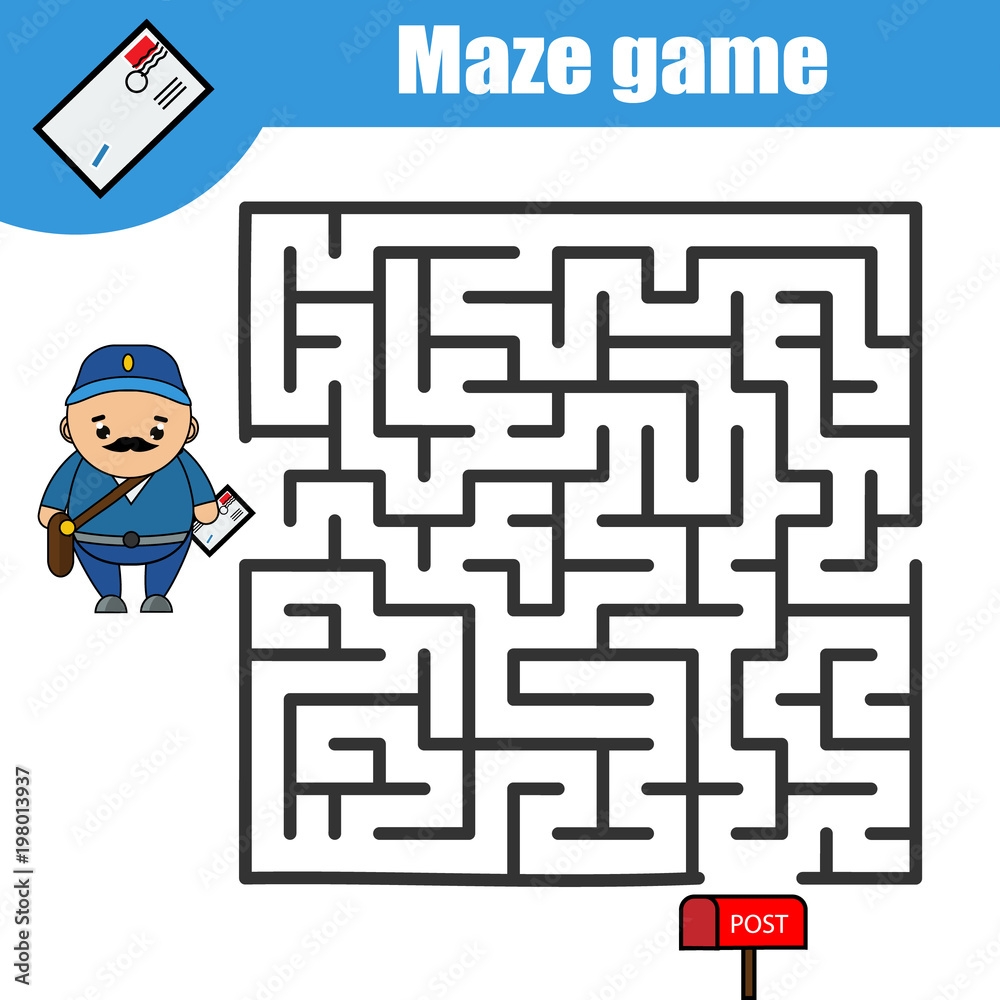 Box Maze Worksheet