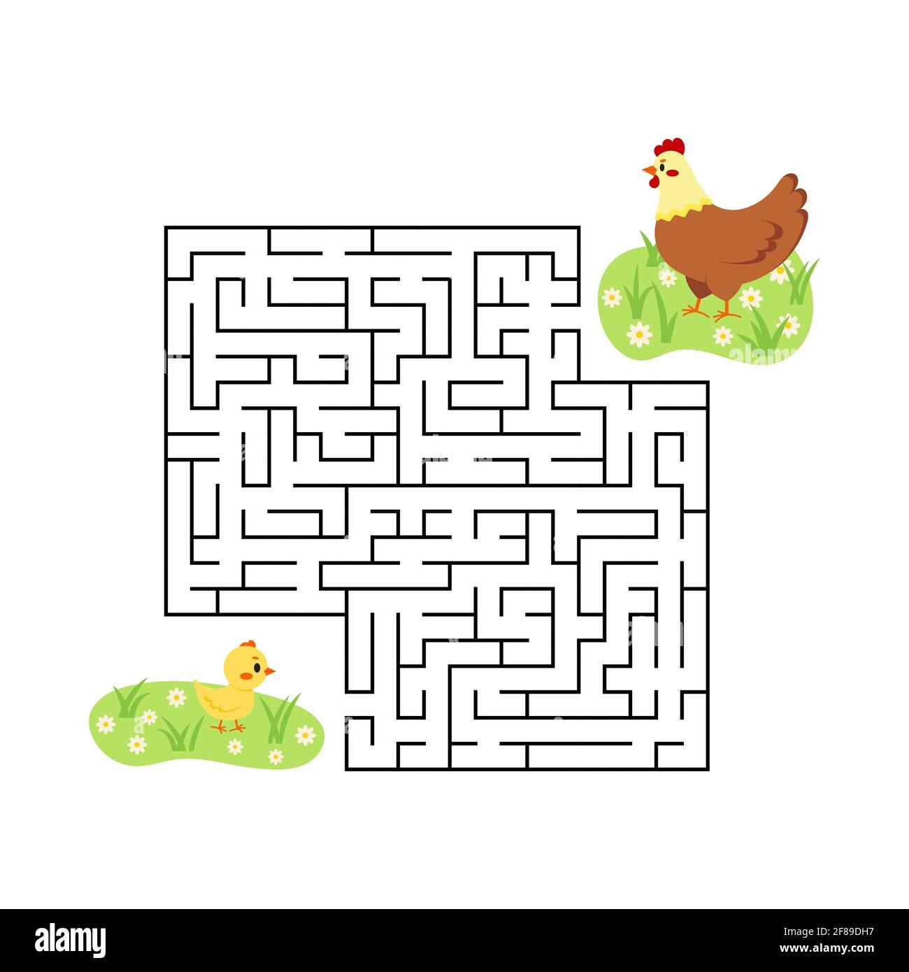 Farmer Maze Worksheet