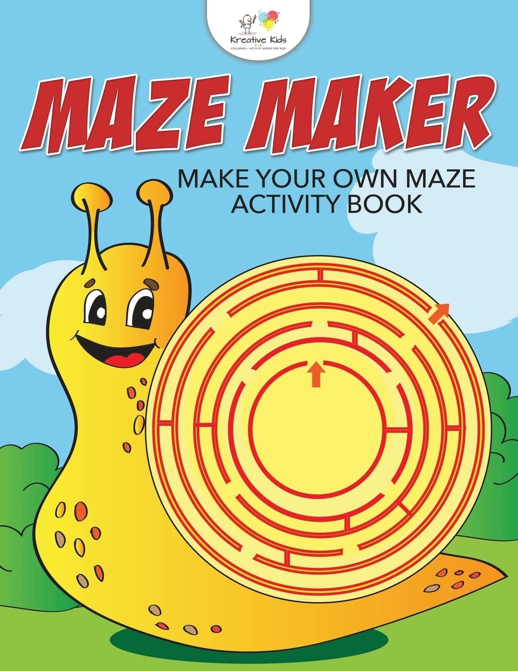 Maze Maker Make Your Own Maze Activity Book Kids Kreative 9781683771500 Amazon Books