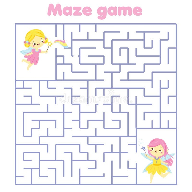 Princess Maze Worksheet