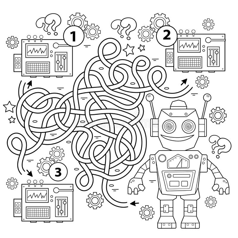 Maze Robot Stock Illustrations 528 Maze Robot Stock Illustrations Vectors U0026 Clipart Dreamstime